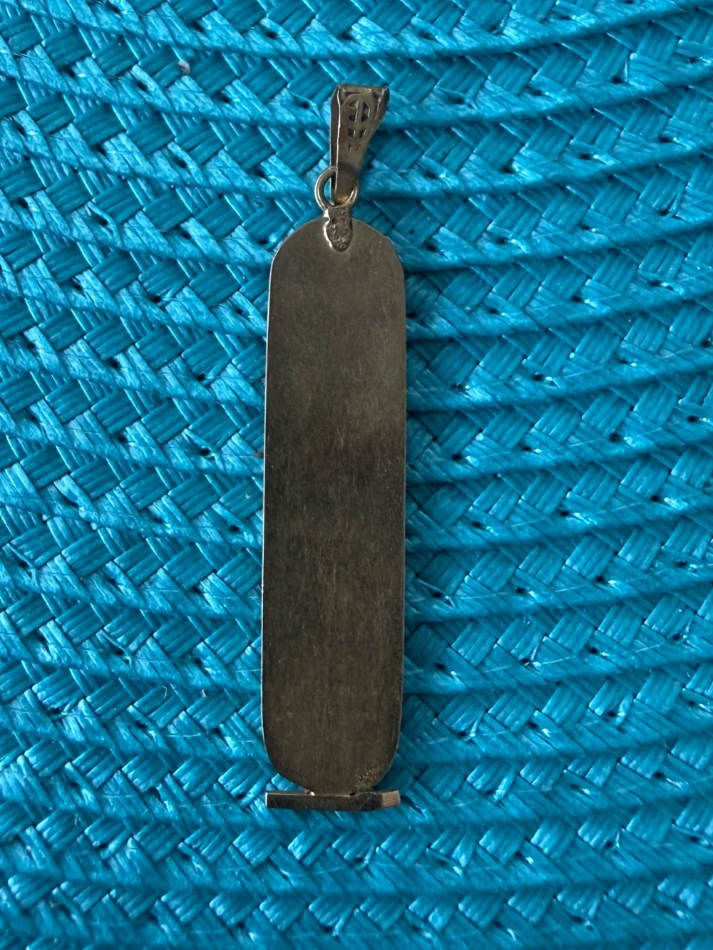 Egyptian Hieroglyph Pendant in 18k Solid Gold Unisex